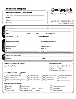 Dexcom G6 CGM Pharmacy Ordering and Filling Info Sheet. . Edgepark dexcom order form